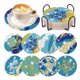 thumbnail image 2 of Kit de Posavasos Artísticos Cgtredaw con Acrílico 8 Piezas con Soporte Plantas Acuáticas, 2 of 9