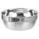 thumbnail image 4 of Big Stainless Steel Bowl Kitchen Noodle Bowl Daily Use Silver 12X12X6CM Food Serving 2Pack, 4 of 5
