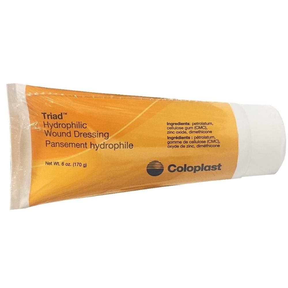 AliMed Coloplast Triad Hydrophilic Paste, Wound Dressing, 6 oz Tube, Model  1967 - Walmart.com