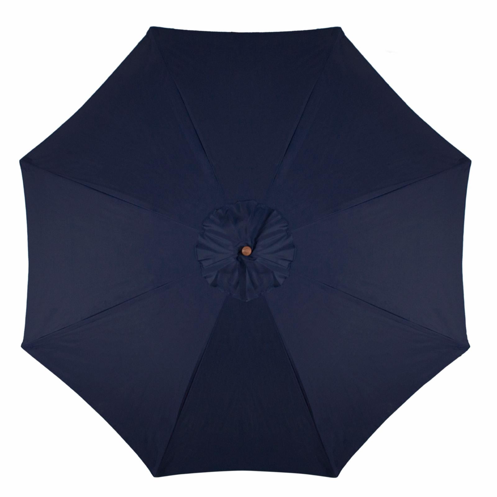 Northlight 9 ft. Outdoor Patio Market Umbrella with Wooden Pole