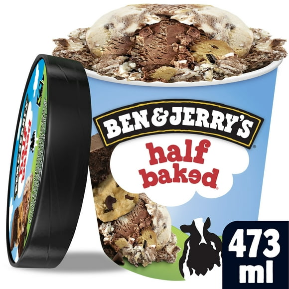 Ben & Jerry's Half Baked Ice Cream, 473 ml Ice Cream