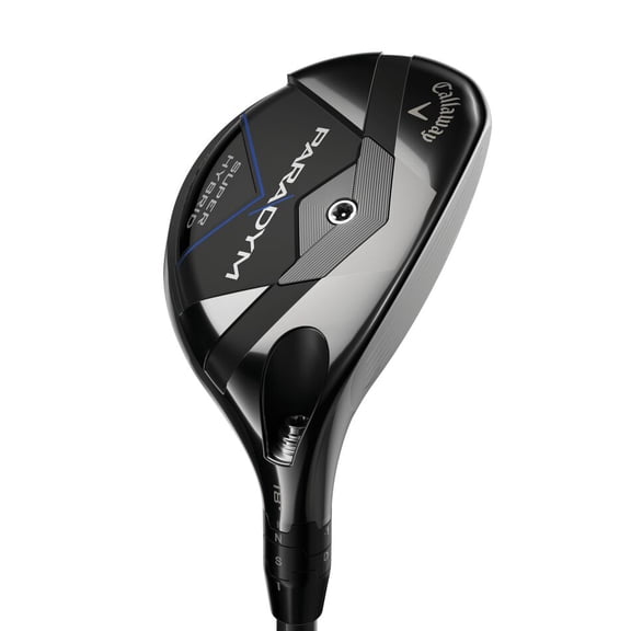 Pre-Owned LH 2023 Paradym Super Mens Graphite Shaft Hybrid 21 UST Mamiya Recoil Dart HB 75 IP Blue Graphite Regular