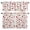 Red, variant on 3 Piece Kitchen Curtains and Valances Set Pink Strawberry Cafe Curtains 24 Inch Length Fruits Bow Farmhouse Art Watercolor Valance & Tier Curtain for Living Room Bedroom Window 54"x18"+27"x24"*2