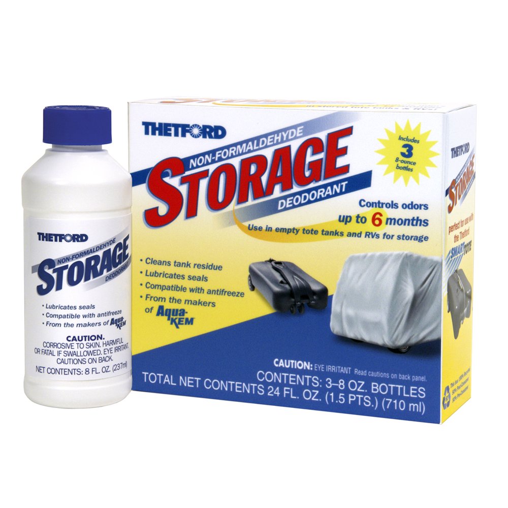 Thetford Storage Deodorant for RV Holding Tanks 3x8 oz pack PN