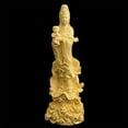 thumbnail image 1 of Estatua de Guanyin Estatua de Buda Guanyin Coleccionables Artesanía Regalos de inauguración de para la meditación Casa de té Adornos de perfke Estatua de Guan Yin, 1 of 8