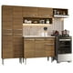 thumbnail image 1 of Cocina Integral 229cm Con Tarja Emilly Madesa 12 Marrón, 1 of 10