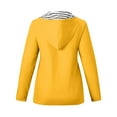 thumbnail image 6 of GEWSEY Women's Anorak Military Jacket Lightweight Casual Cotton Coat with Hood (Yellow, XL), 6 of 6