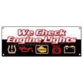 thumbnail image 1 of WE Check Engine Lights Bannière de Réparation de Capteur de Mécanicien Automobile, 1 of 1