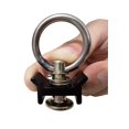thumbnail image 5 of Paquete de 12 accesorios de perno único con riel en L negro con anillo redondo, 5 of 5