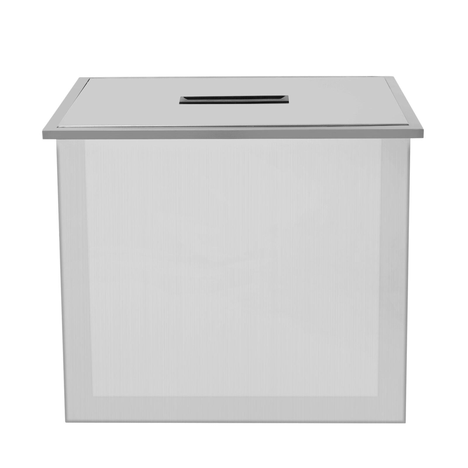 Food-Grade 304 Stainless Steel Ice Cooler with Cover All-in-One Ice Chest