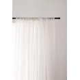 thumbnail image 4 of Bouclair Rideau Voile Blanc à Passe-Tringle 60x108 Po (152x274 cm), 4 of 10