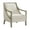 Whitewash and Beige, variant on Picket House Furnishings Dayna Gray Accent Chair with Brown Frame