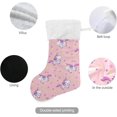 thumbnail image 3 of GZHJMY Cute Unicorn Star Christmas Stockings 2PCS, Large Xmas Stockings Gift Decorations and Party Supplies,Used for Fireplace Decoration Socks Christmas Tree Decoration, 3 of 7