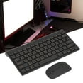 thumbnail image 1 of Combo De Mouse Y Teclado Inalámbrico 2.4G, 78 Teclas Teclado Chino Tradicional Conexión Inalámbrica 2.4G Botón De Silencio Material ABS Para Computadora Para Juegos, 1 of 7