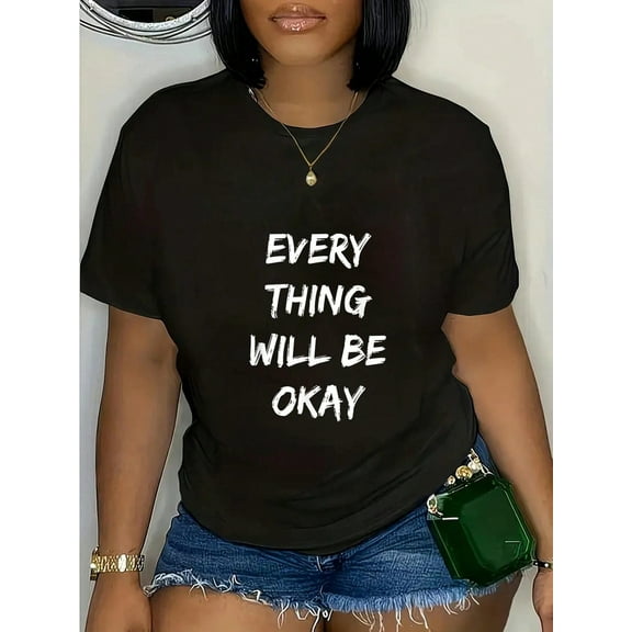 100% Cotton Everything Will Be Okay | Everything Will Be Ok T-Shirt