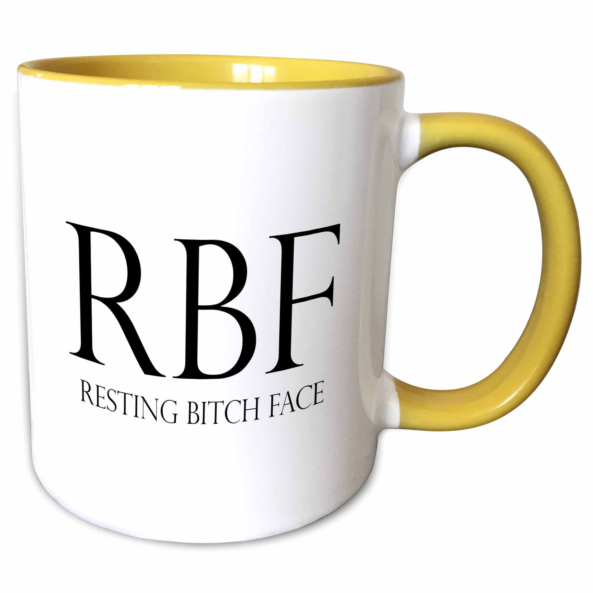 3D Rose RBF Resting Bitch FACE Desk Clock 6 x 6