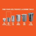 thumbnail image 5 of Hefty Garbage Bags, Strong Small 25 Litres White Kitchen, 55 Bags, 5 of 5