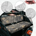 thumbnail image 4 of Yuyamidu Hunting Camouflage UTV Seat Covers for Kawasaki Mule 4000 4010 4x4 2009-2023 2025 Soft Breathable UTV Seat Cover Fit for Kawasaki Mule 3020 2001-2003, 2 Pcs, 4 of 7