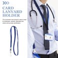 thumbnail image 4 of MasteelfCA 6Pcs Id Badge Lanyards Reusable Neck Lanyards Hanging Ropes Office Neck Lanyards with Buckle, 4 of 8