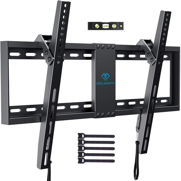 PERLESMITH Wall Mount TV Bracket for 3282 Inch Flat TV, Smart TV Mount