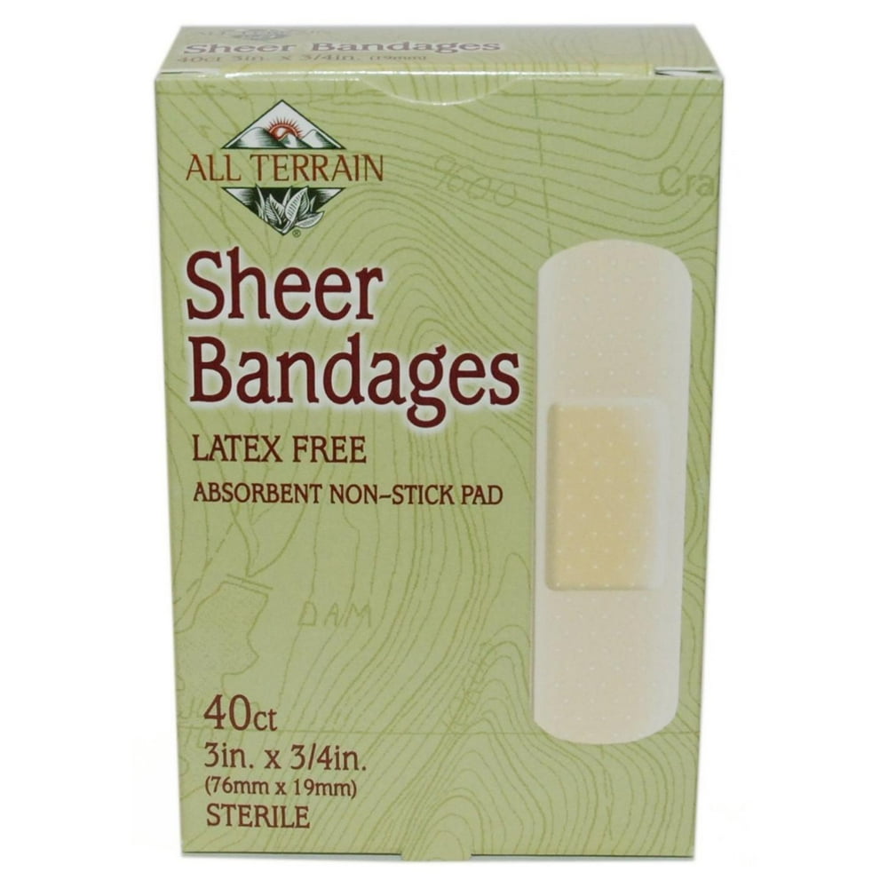 LatexFree Bandages, First Aid for Minor Cuts, Scrapes & Burns