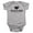 Athletic Heather, variant on Batman Wayne Industries Unisex Infant Snap Suit for Baby (12 Months) Athletic Heather
