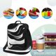 thumbnail image 4 of Disketp Abstract Black White Swirls Bolsa Térmica Estampada para Almuerzo, Lonchera para Hombres y Mujeres Adultos, 4 of 7