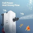 thumbnail image 3 of 6W Aquarium Internal Filter, Adjustable Water Flows, Oxygen Boosting Function, Multi Layer Filtration, High Strength, Plastic Material, For Water Plants, 3 of 8