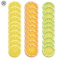 thumbnail image 3 of Luxtrada 10pcs Fake Lemon Slice Artificial Fruit Simulation Lifelike Model for Home Party Decoration, 3 of 8