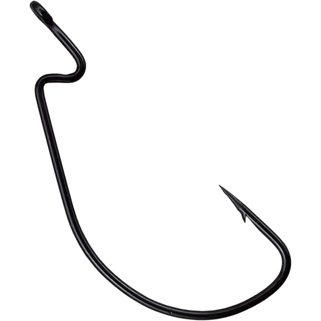 100pcs Jig Fishing Hooks Wide Gap Offset Worm Hooks Set Fishing Hook
