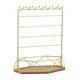 thumbnail image 1 of Soporte de joyería Sonducket de múltiples capas Organizador de tocador de metal duro Oro, 1 of 6
