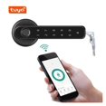 thumbnail image 2 of Door Lock, Smart Door Lock Fingerprint Door Lock Bluetooth-compatible Keyless Entry Electronic Door Knobs Lock Fingerprint Security ,Easy to Install, 2 of 7
