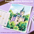 thumbnail image 4 of Rotuladores de alcohol FROKO, 36 colores, doble punta, con funda, 4 of 7