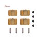 thumbnail image 2 of For Scx10 Cc01 Wraith 90027 90034 Gen 8 Widening 12mm Wide Brass Connector,upgraded Accessories,9mm, 2 of 5