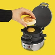 Hamilton Beach Breakfast Sandwich Maker with Count Down Timer | Model# 25478
