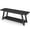 Black, variant on TUAREX Long Wood Bench, 43" Modern Farmhouse Entryway Bench, Wood End of BedBench, with Storage Shelf, Indoor Entry Way Shoe Benches Seat, Walnut
