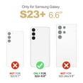 thumbnail image 2 of Suritch For Samsung Galaxy S23 Plus Case [Built-In Screen Protector] [Dual-Layer Protection ] Full Protection Shockproof Rugged Bumper Phone Cover For Samsung S23 Plus 6.6 Inch - Black Marble, 2 of 4