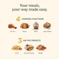 thumbnail image 3 of Freidora de Aire Cuisinart con Doble Canasta 8.5 QT 4 Funciones, 3 of 7