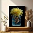 thumbnail image 6 of Yellow Chrysanthemum Canvas Wall Art, Decor for Living Room Bedroom Office Dining Room Hotel Entryway, 6 of 8