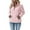 Pink, variant on Long Sleeve Shirts for Women Hemlock Fleece Jumper Jacket Hoodies Pullover Fleece Sweatshirts Casual Top Fuzzy 1/4 Zip Up Long Sleeve Stand Collar Cozy Coat Tops With Pockets Sweatshirt