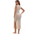 thumbnail image 6 of Beach Cover Ups for Women 2025 Crewneck Tank Strap Swimsuit Cover Up Sexy Side Split Hem Swim Cover Ups Shermie, 6 of 6