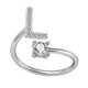 thumbnail image 1 of Xihbxyly Collar con El Alfabeto de Moda, Elegante Colgante de Letras de Cobre con Incrustaciones de Diamantes de Imitación, Accesorio Ajustable, Regalo de Boda, Ideal para Mamás, Novias y Amigas., 1 of 2