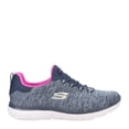 thumbnail image 2 of Zapatilla Skechers Summits-Quick Getaway para mujer, azul marino y rosa intenso, 2 of 7