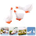thumbnail image 3 of 3Pcs Simulation White Goose Ornaments Resin White Goose Landscaping Decorations, 3 of 8