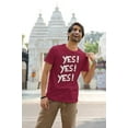 thumbnail image 2 of Daniel Bryan Yes Yes Yes Mens Red T-shirt M, 2 of 6