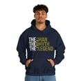 thumbnail image 6 of Legendary Pops Unisex Hoodie, Pops - The Man The Myth The Legend, 6 of 7