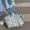 thumbnail image 2 of Bolso de lona para mujer LGENFA KT Cat Hello Kitty gran capacidad bolso de hombro portátil, 2 of 4