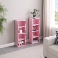 thumbnail image 5 of Deiokin 8-Layer Adjustable Shelf Bookshelf with Wavy Border Design, Multi-Functional Display Storage, 2-Tier Detachable Bookcase for Home Office, 5 of 9