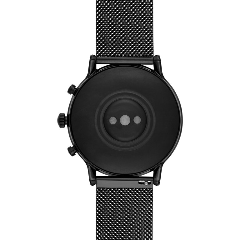 その他 FOSSIL - FOSSIL JULIANNA HR BLACK STAINLESS ST Fossil Women's Julianna HR Smartwatch Band, Titan Black-Tone