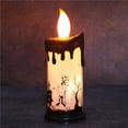 thumbnail image 1 of Ounissouiy Suministros para fiestas de velas eléctricas LED de Halloween, diseño de escena exquisita para el hogar, decoración de , decoración Kits de decoración para fiestas tipo 4, 1 of 6